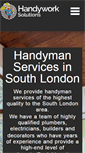 Mobile Screenshot of handyworksolutions.co.uk